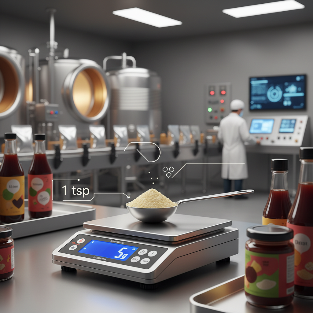 How to Measure 1 tsp chicken powder in grams for Precision