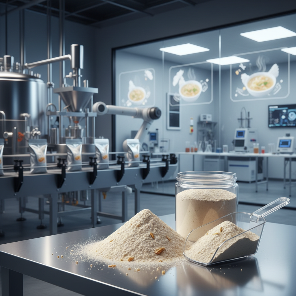High Quality Bone Broth Chicken Powder for Food Industry