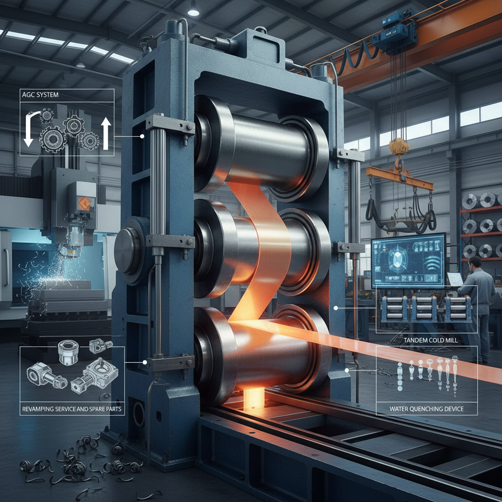 Precision Engineering of the Four High Rolling Mill System