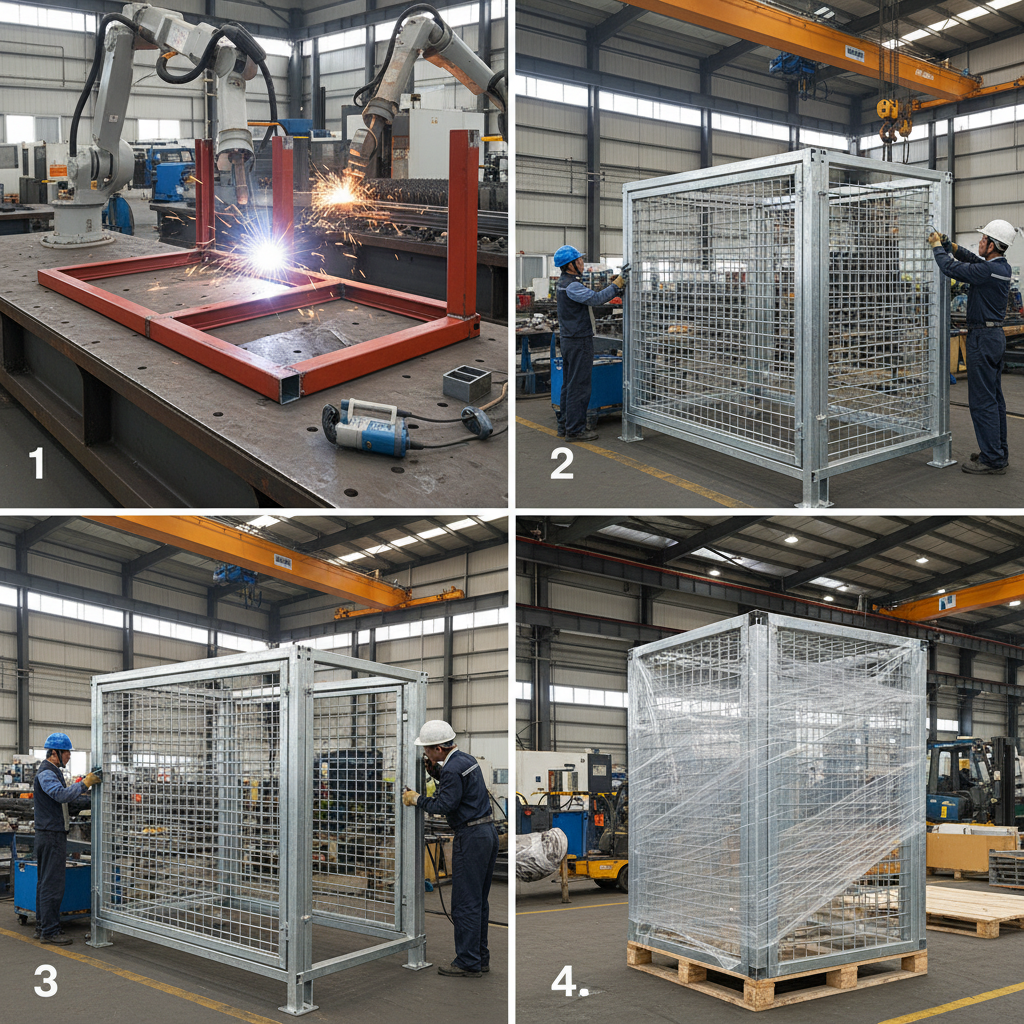 Industrial Mesh Cage Solutions for Secure Storage and Safety