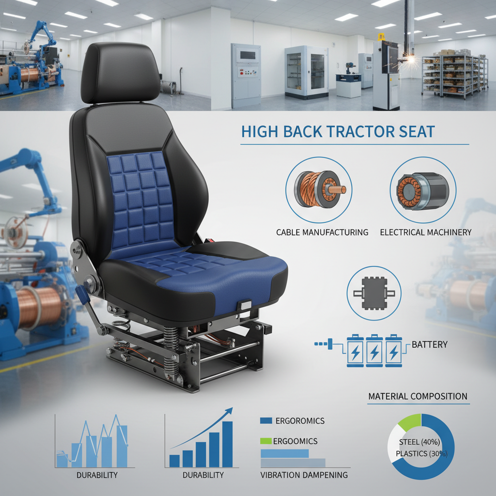 High Back Tractor Seat Guide for Operator Health and Comfort