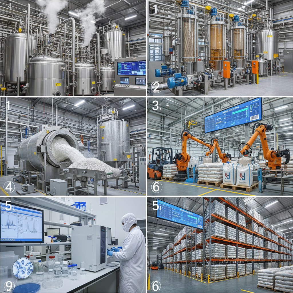 Industrial Applications and Benefits of common amino acids