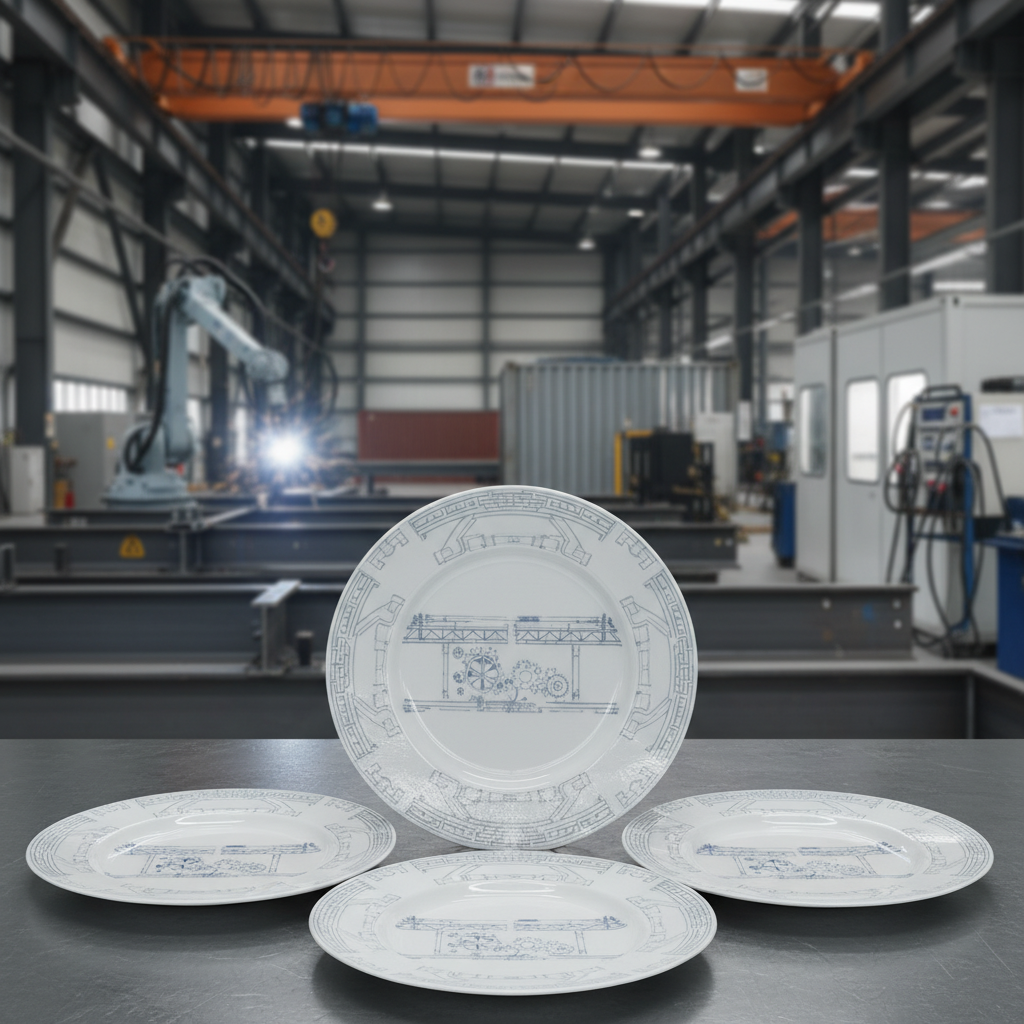 Premium Durable and Elegant Ceramic Dining Plates for Home