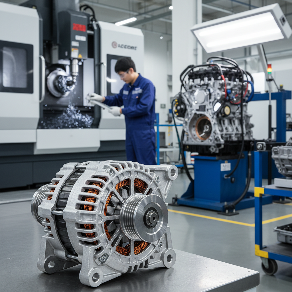 High Performance Alternator 220v for Heavy Duty Machinery