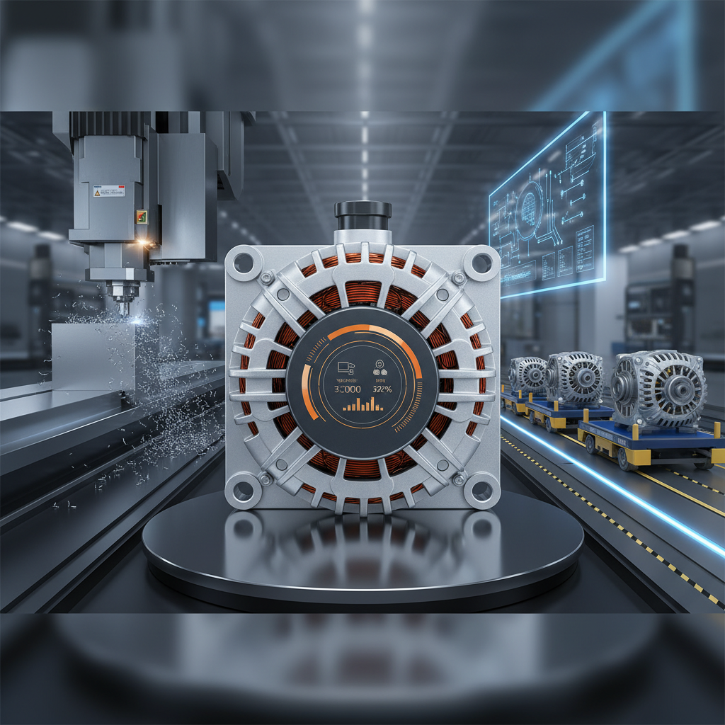 High Performance Alternator 220v for Heavy Duty Machinery