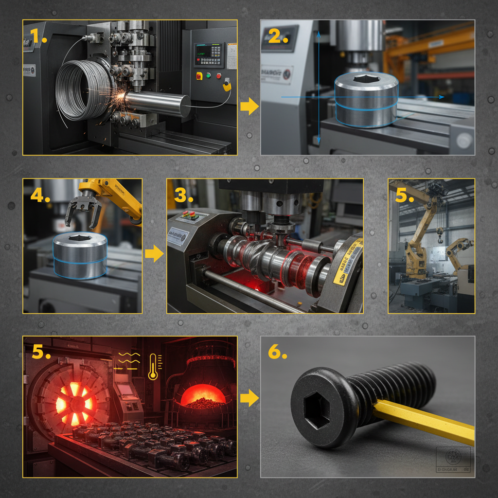 Industrial Performance and Guide for the cap head cap