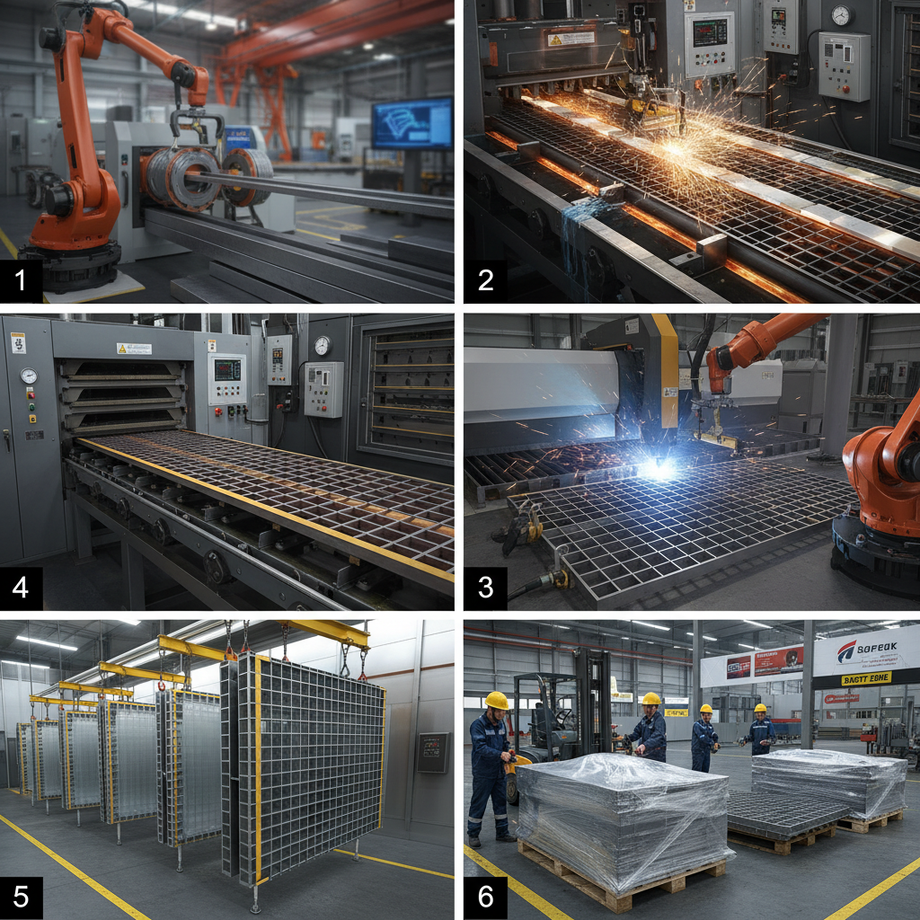 High Strength Industrial Moltruded Grating for Safety and Durability