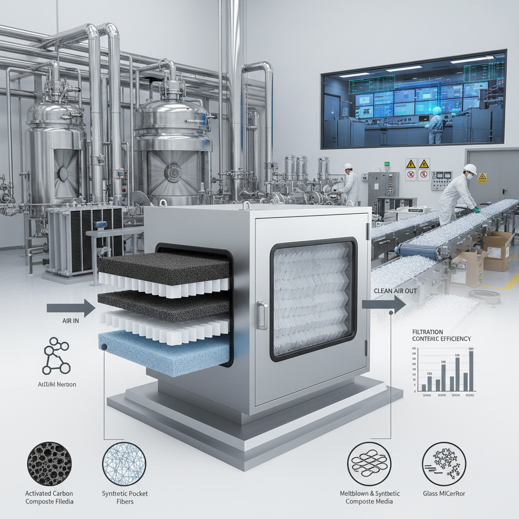High Efficiency Industrial Media Air Cleaner for Air Quality