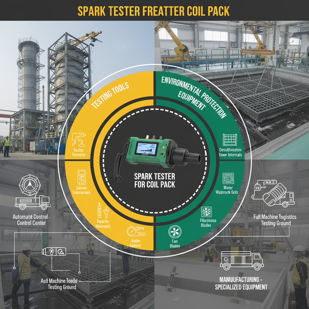High Voltage Spark Tester for Coil Pack Leak Detection