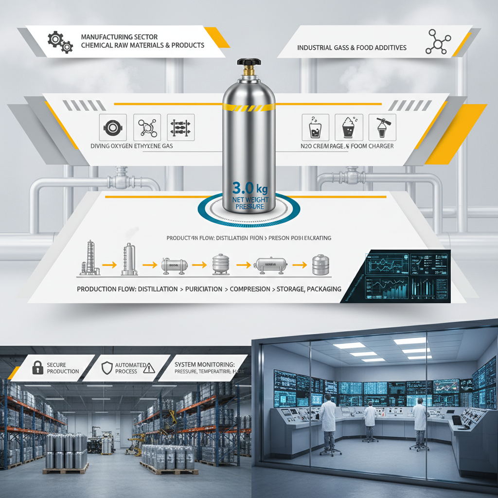 Industrial Gas Management and the Versatile 3kg Cylinder