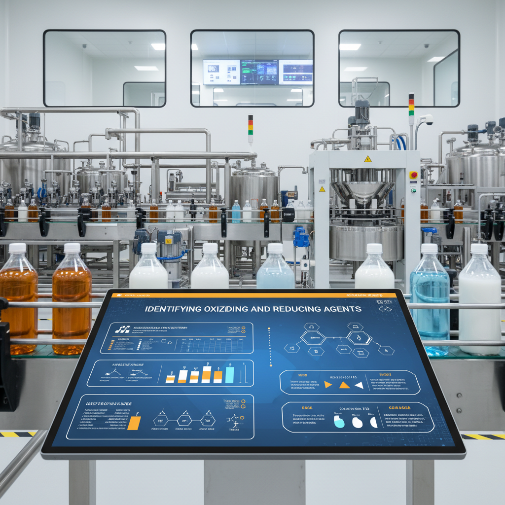 identifying oxidizing and reducing agents