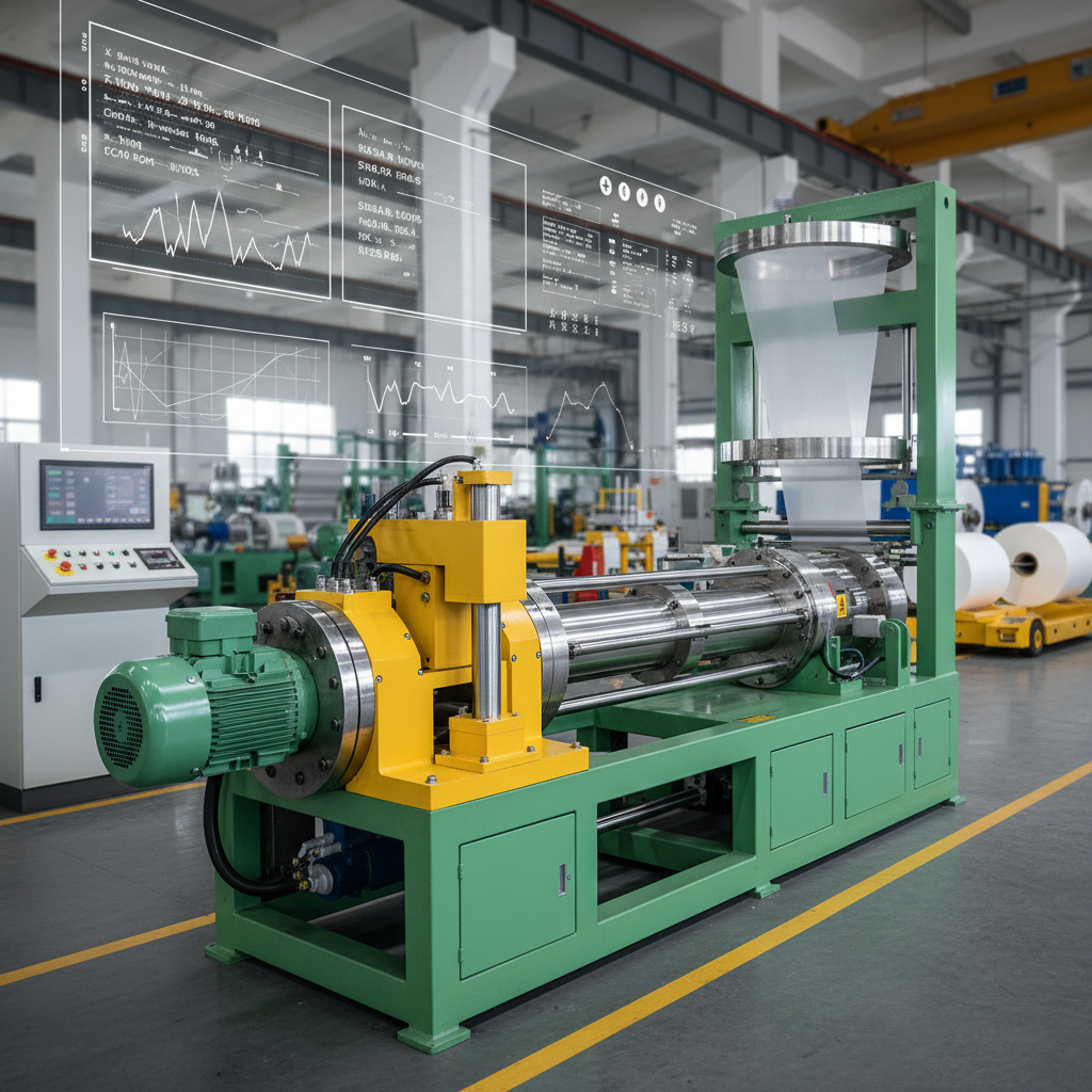 single screw extruder machine