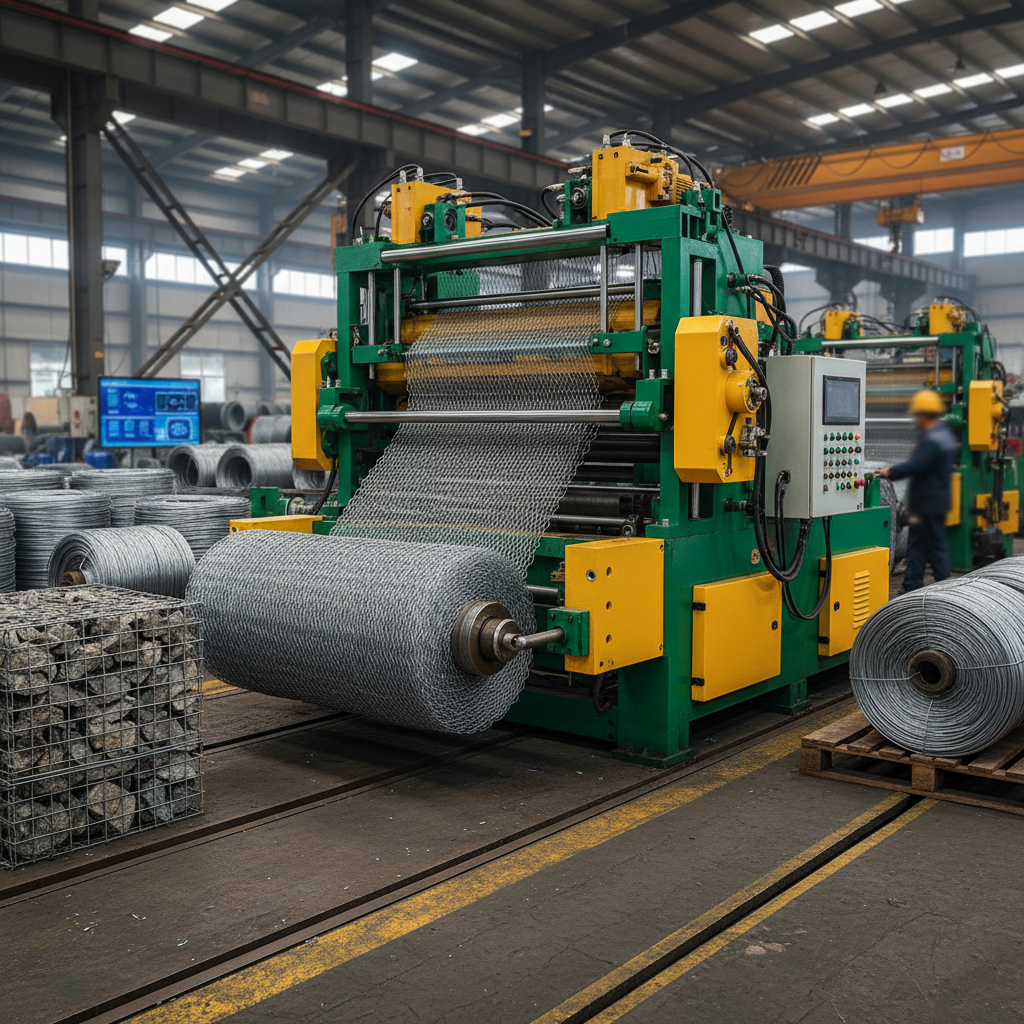 gabion wire mesh machine