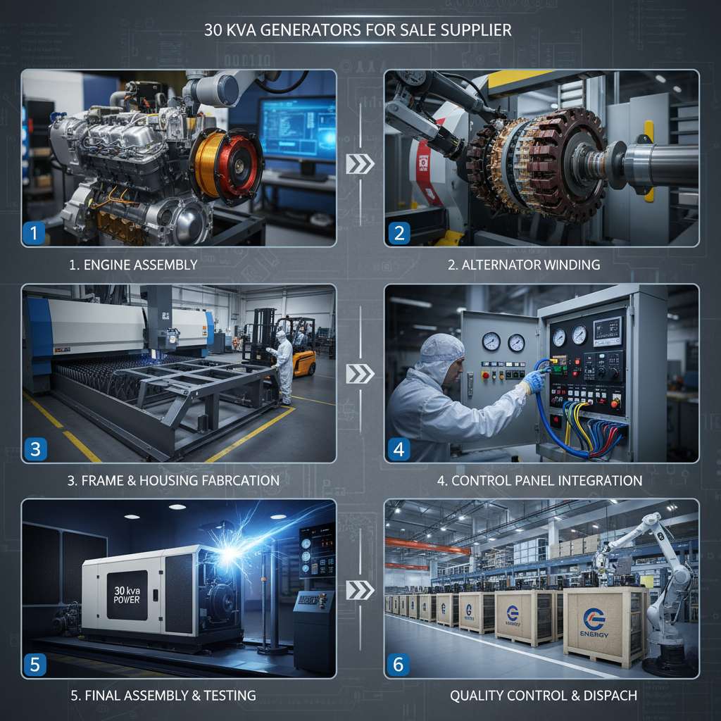 30 kva generators for sale Supplier