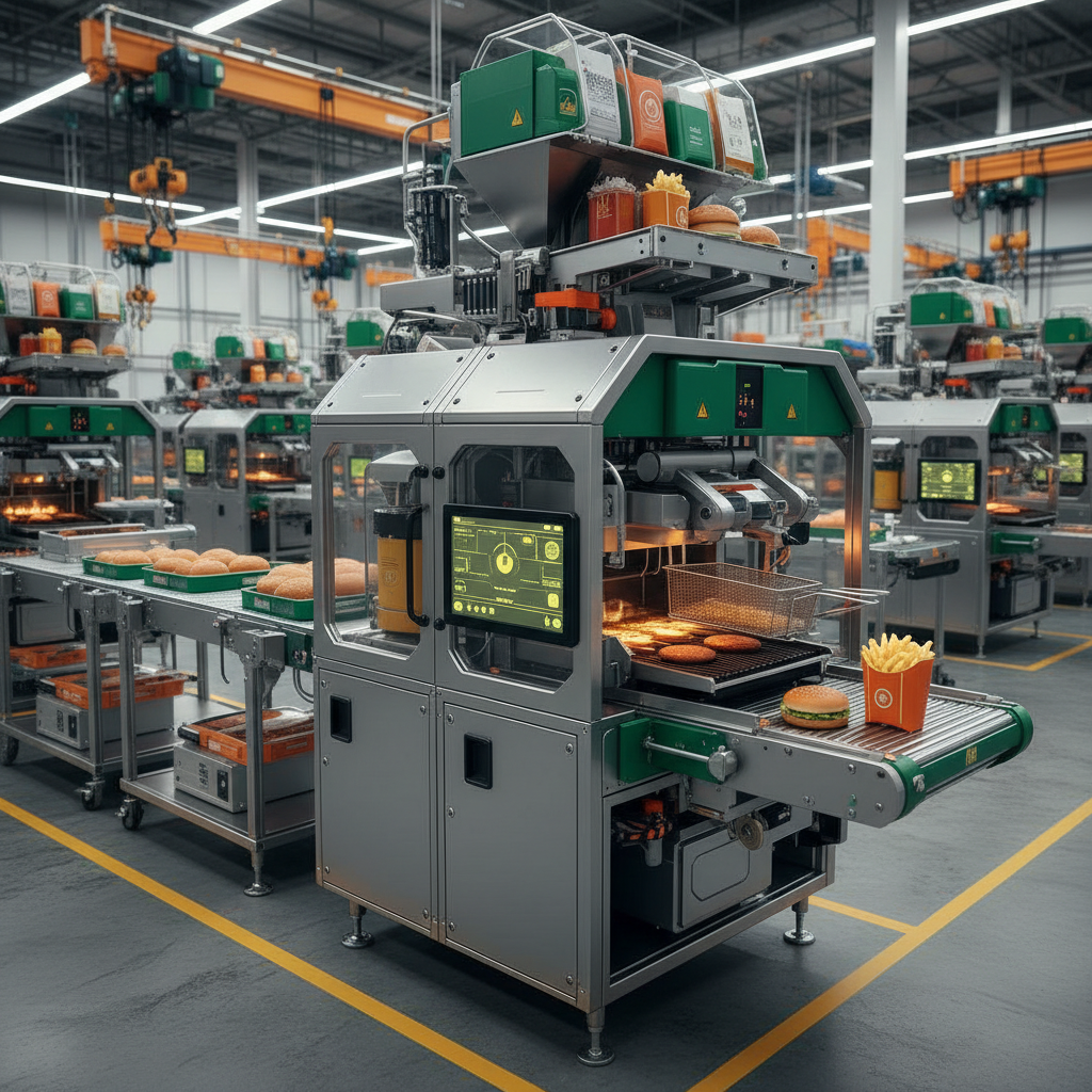 Fast Food Automation Machine