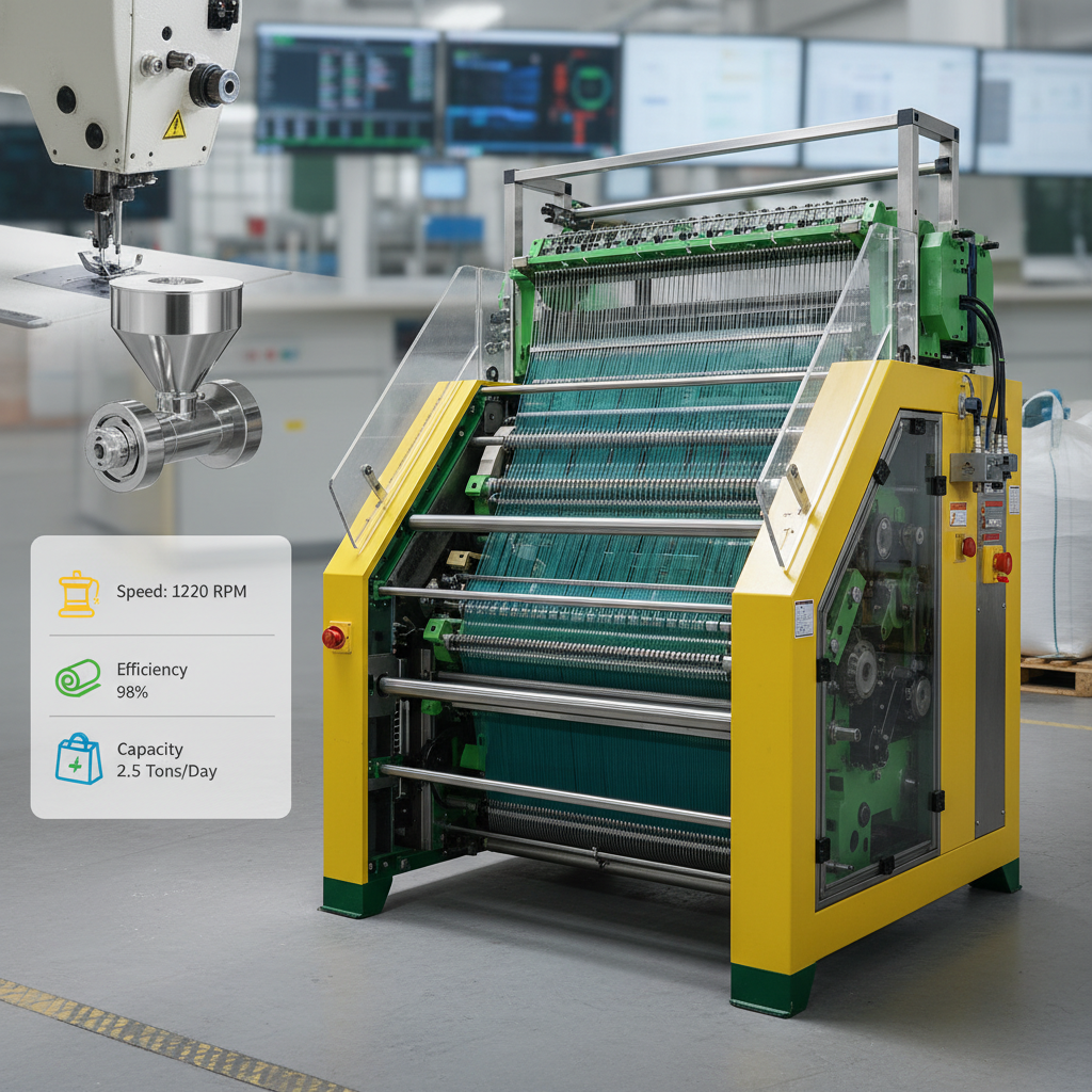 Industrial Double Needle Bar Machine for High Efficiency Sewing