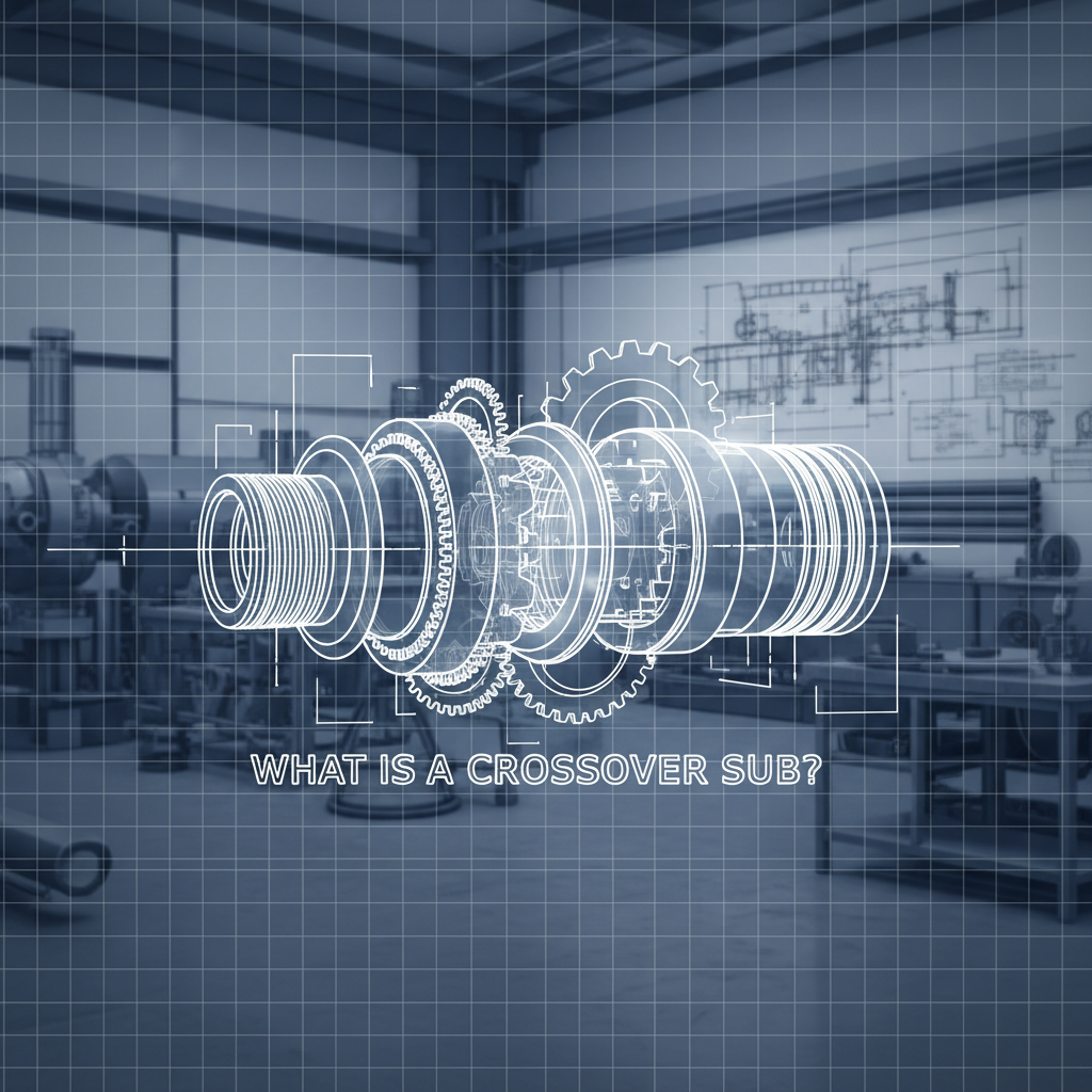 Oil and Gas Drilling Guide what is a crossover sub