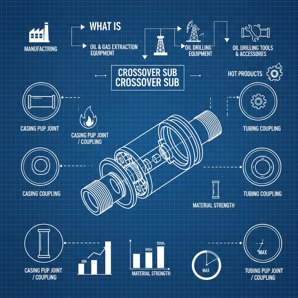 Oil and Gas Drilling Guide what is a crossover sub