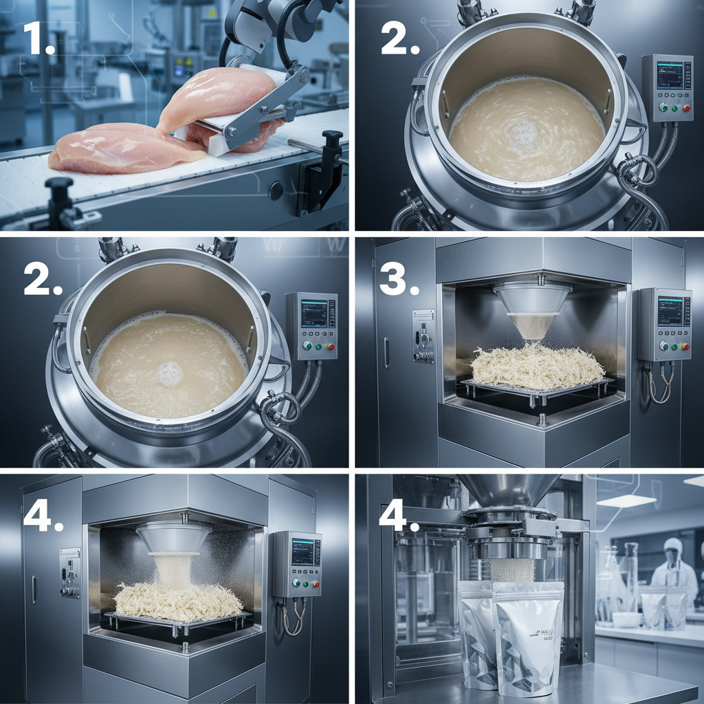 High Efficiency Chicken Protein Isolate Powder for Nutrition