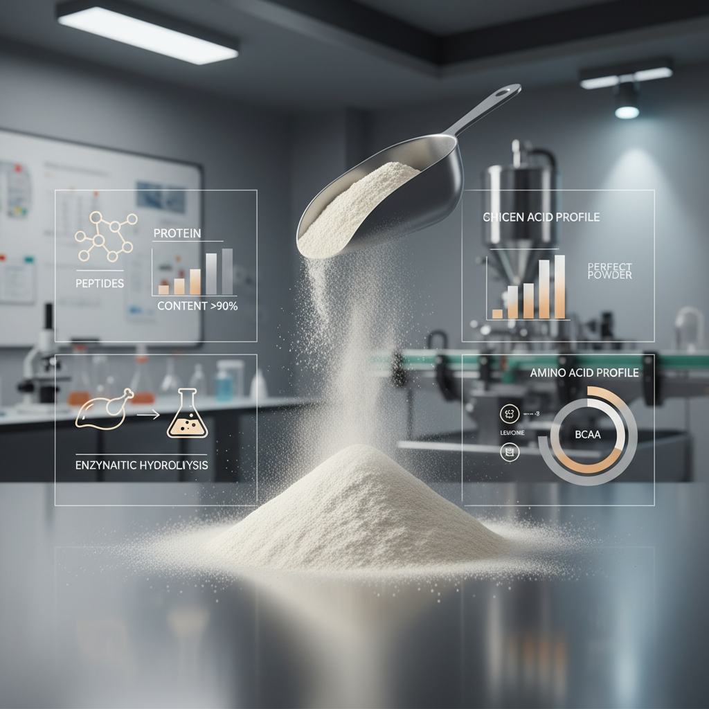 High Efficiency Chicken Protein Isolate Powder for Nutrition