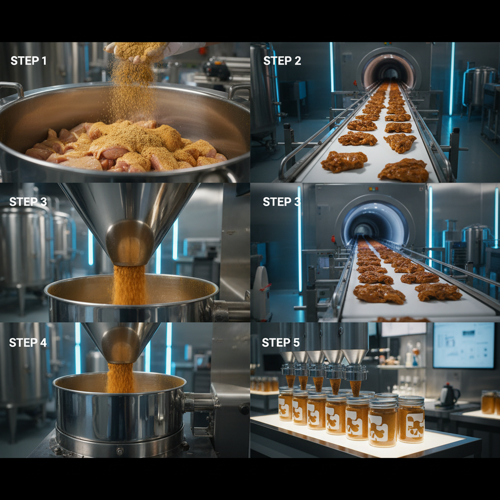 Industrial Chicken Spice Powder for Consistent Food Flavor