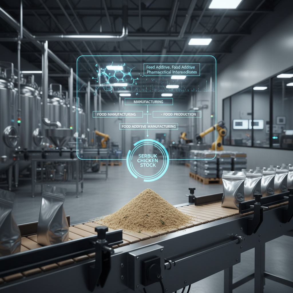 Industrial Applications and Quality of serbuk chicken stock