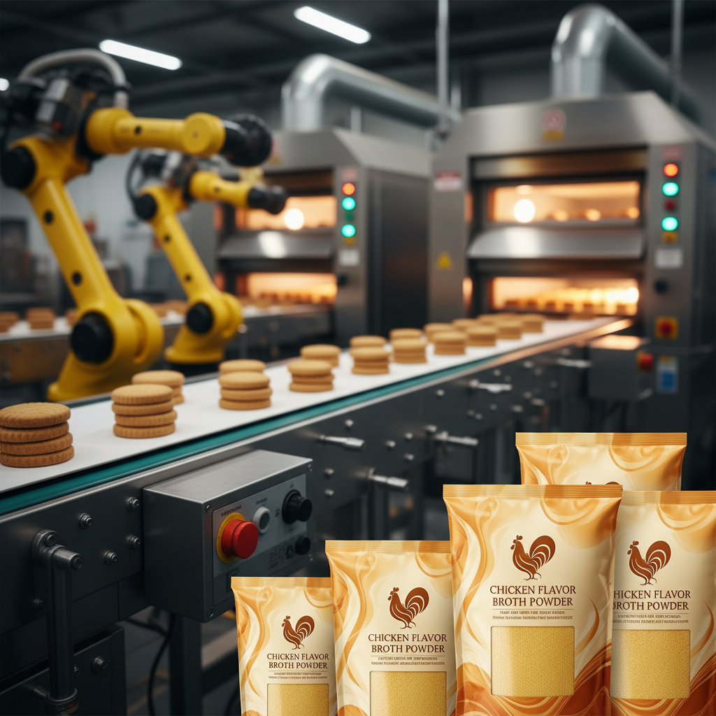 Industrial Applications of Premium chinese chicken broth powder