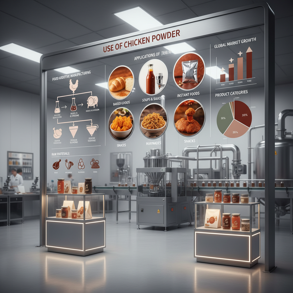 Industrial Flavor Enhancement and the use of chicken powder