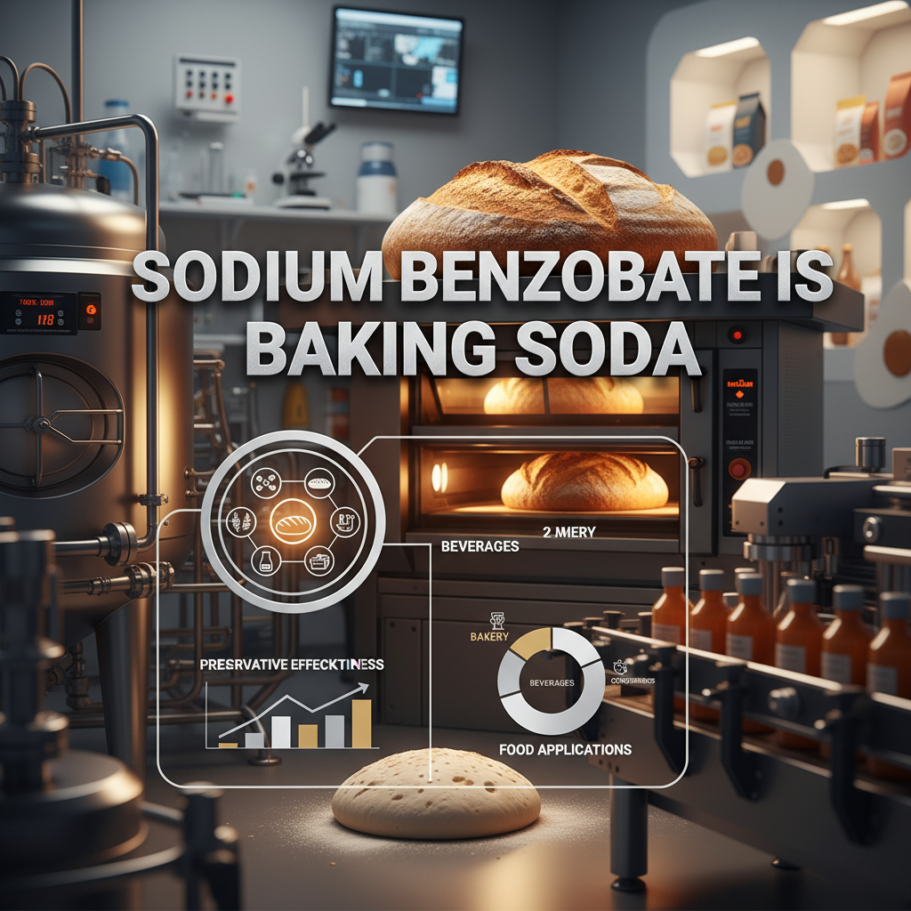 Understanding why sodium benzoate is baking soda myth debunked
