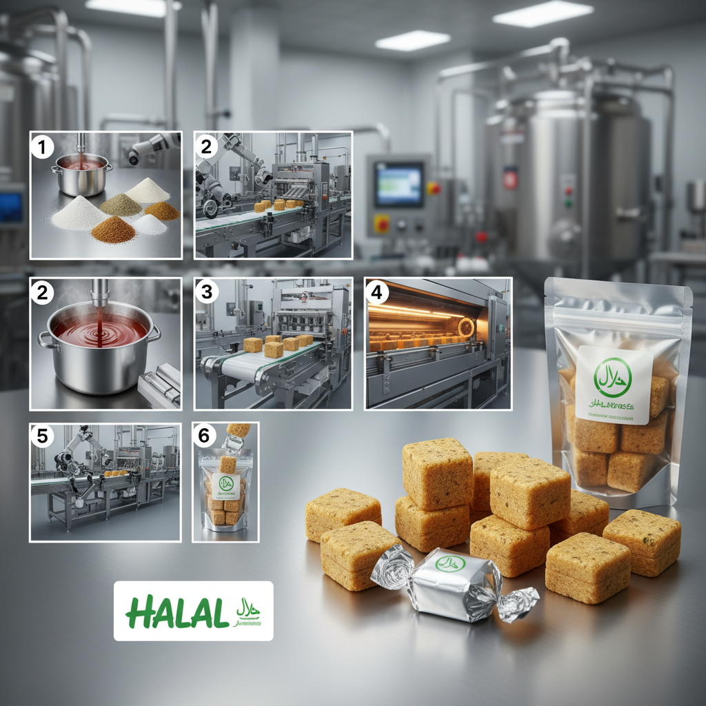 Premium Quality Chicken Bouillon Cubes Halal for Global Cooking