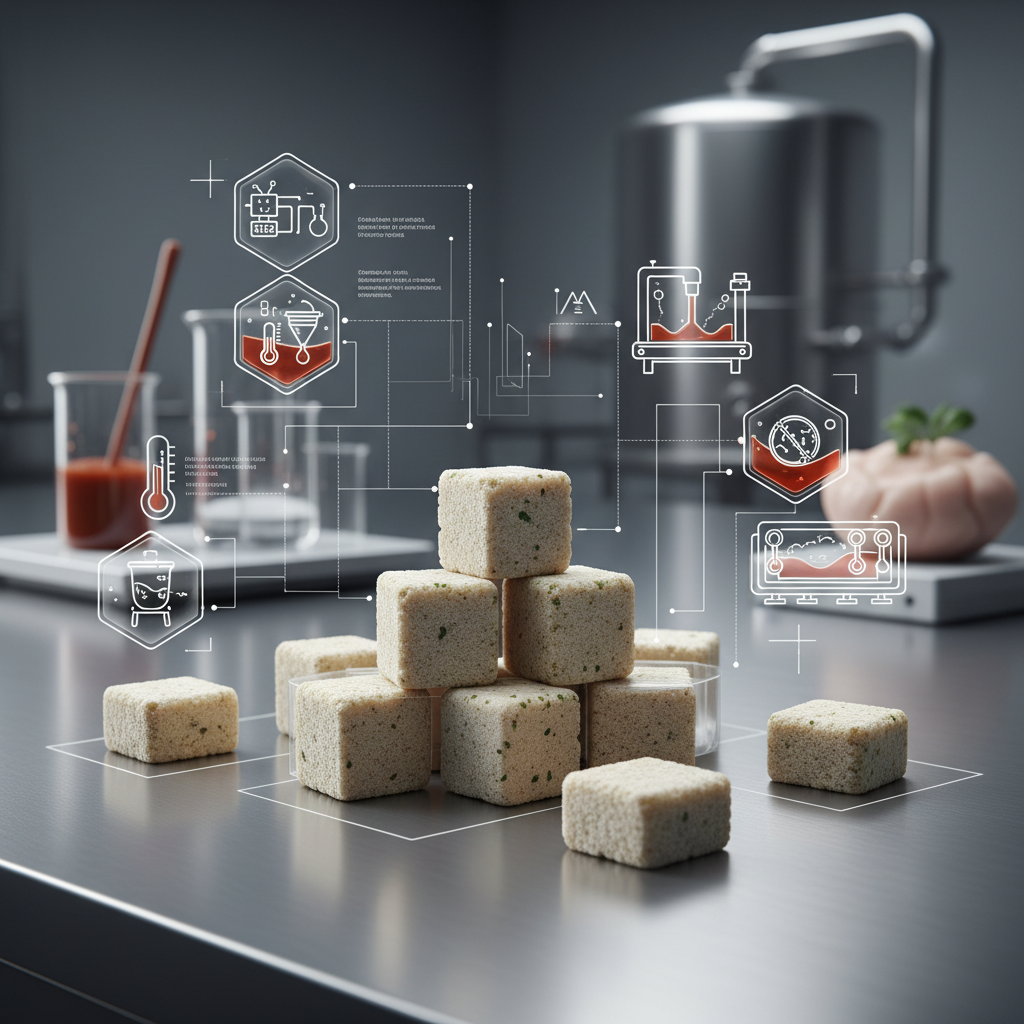Industrial Production and Global Market of chicken broth cubes
