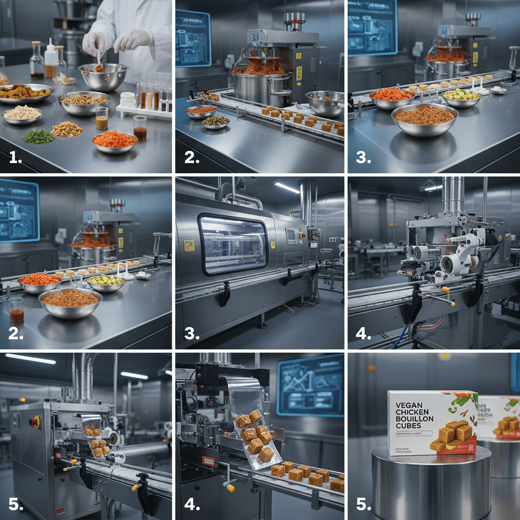 Innovation and Market Trends of vegan chicken bouillon cubes