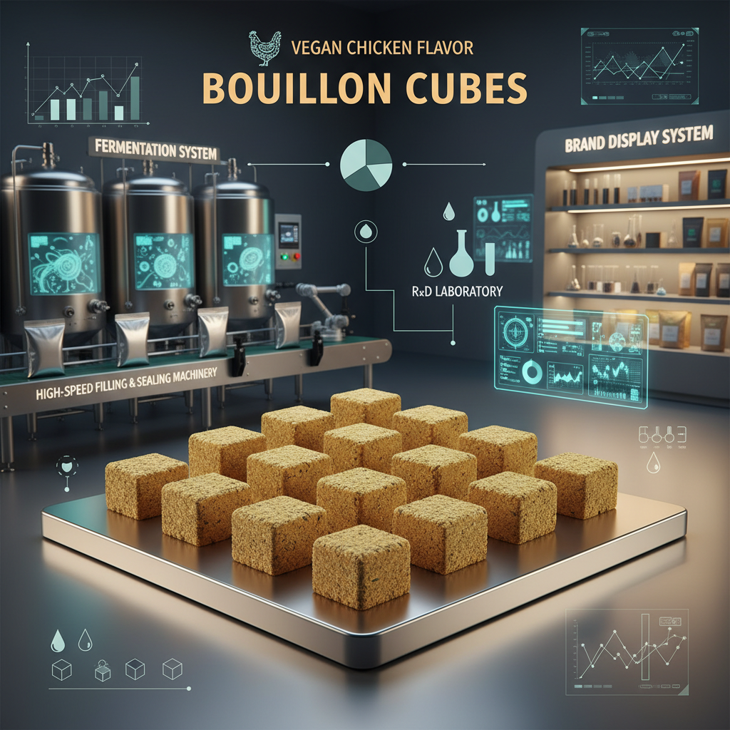 Innovation and Market Trends of vegan chicken bouillon cubes