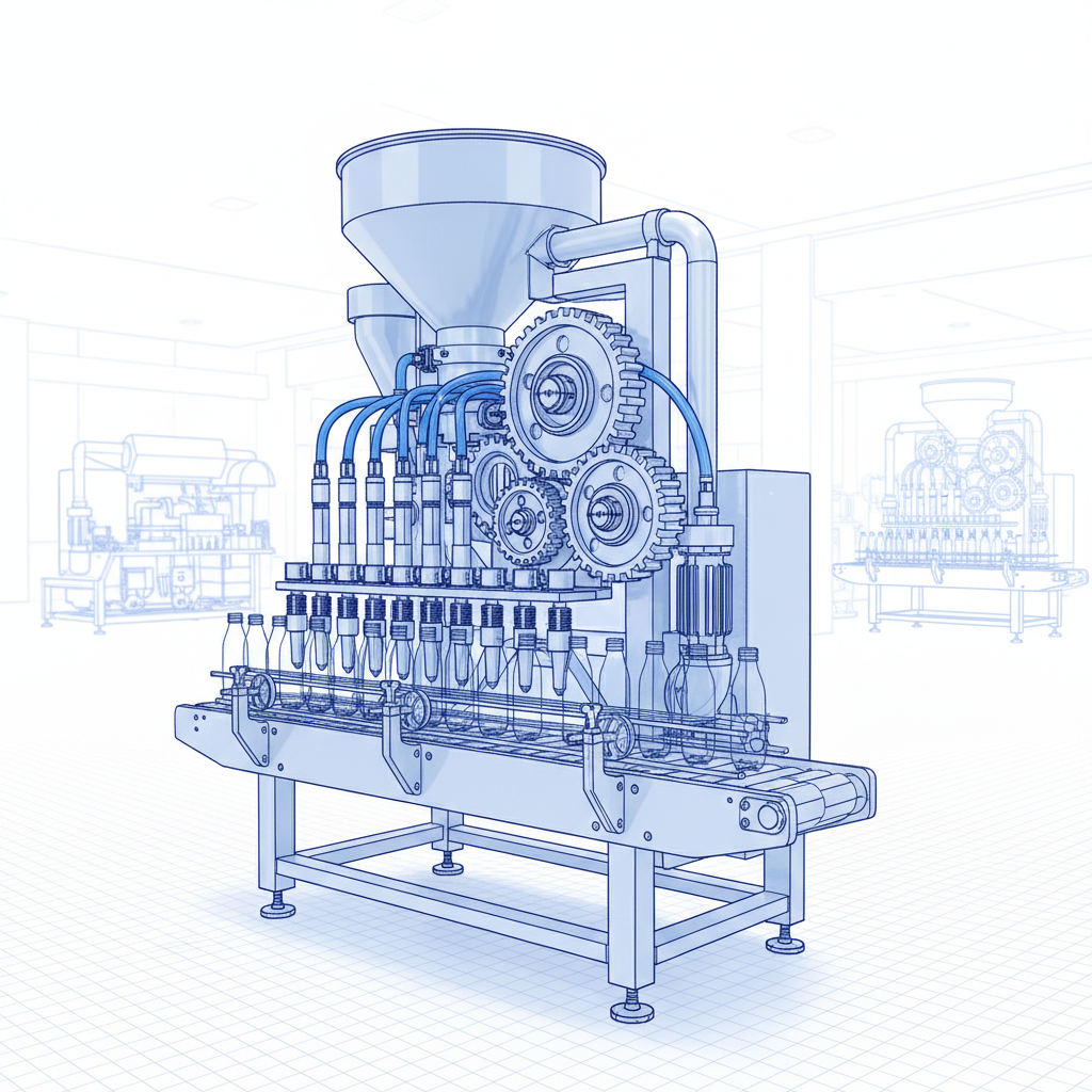 High Precision Automatic Sauce Filling Machine for Food Industry