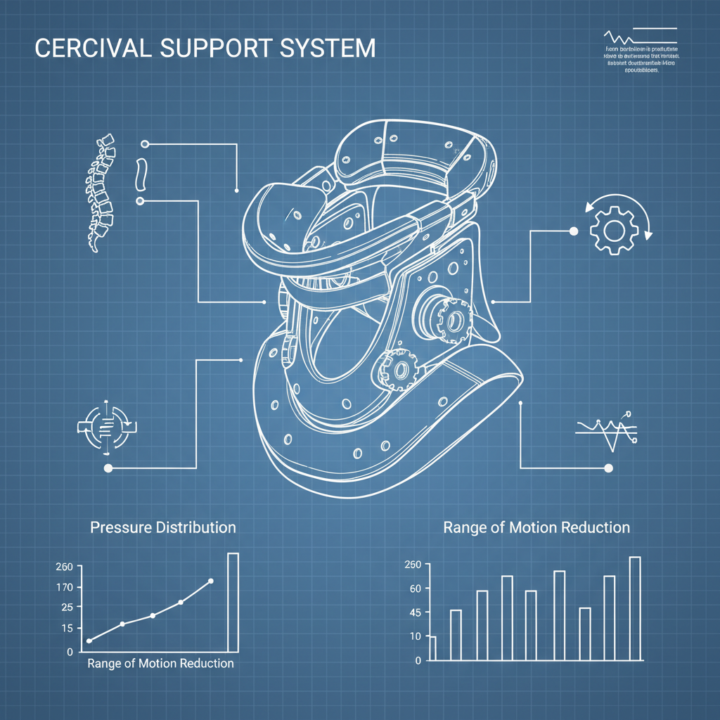 Professional Cervical Collar Neck Support for Spinal Stability
