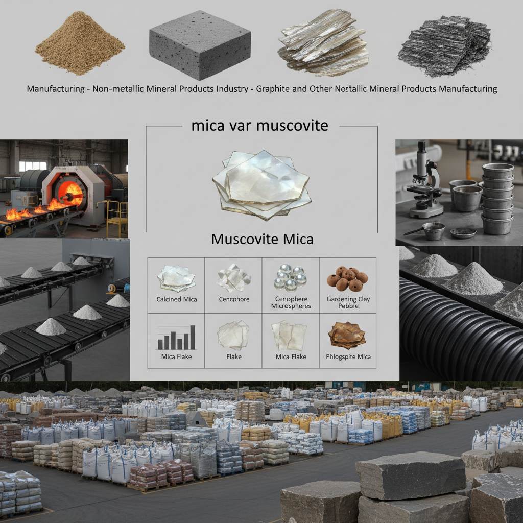 Industrial Applications and Properties of mica var muscovite