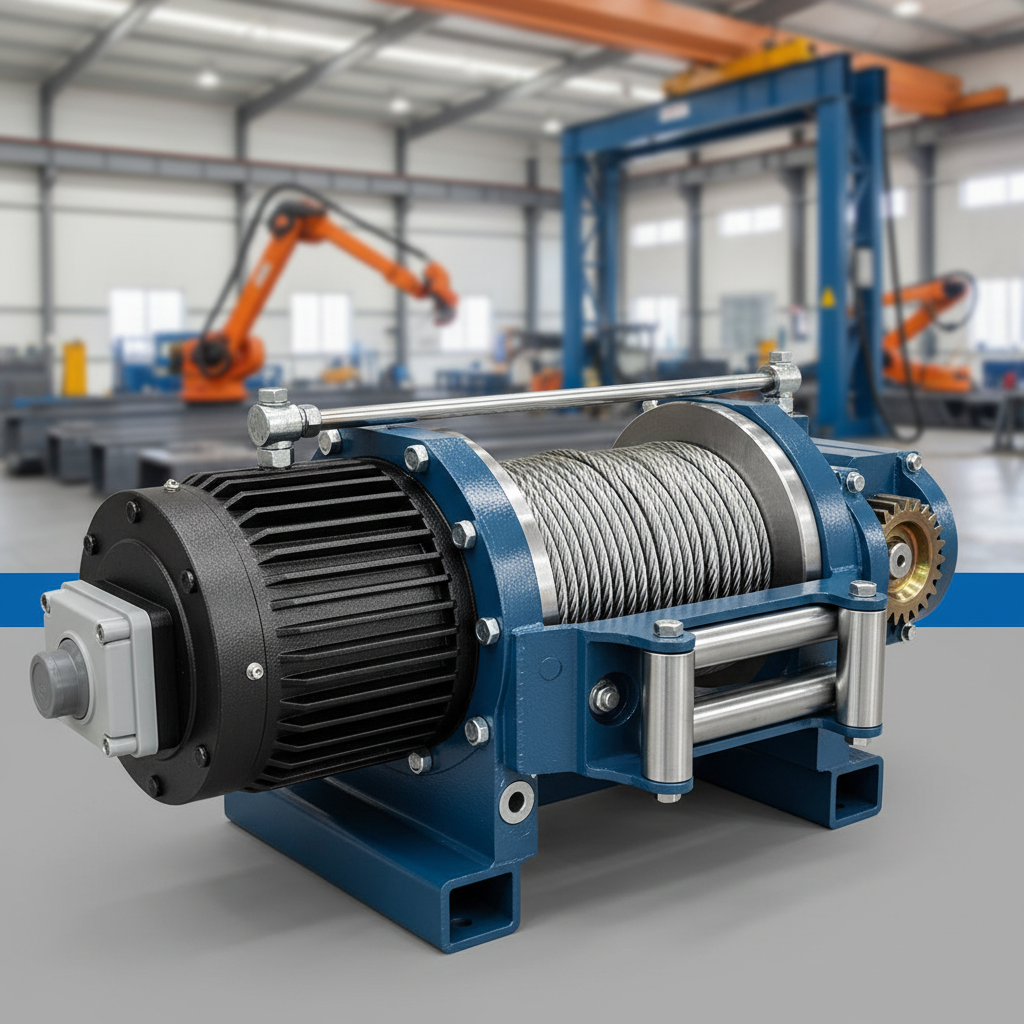 Reliable 12000 lb electric winch for Heavy Duty Recovery