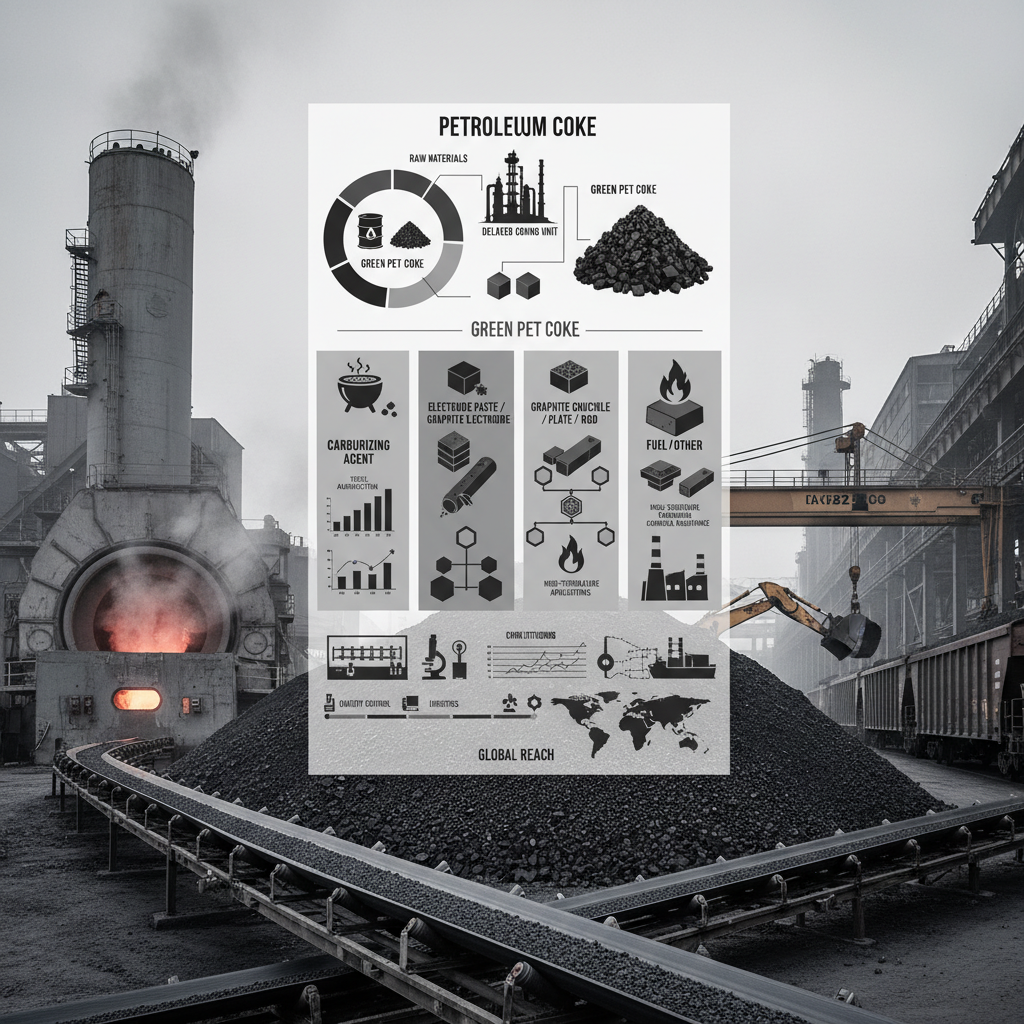 Top Industrial Pet Coke Suppliers for High Carbon Feedstock