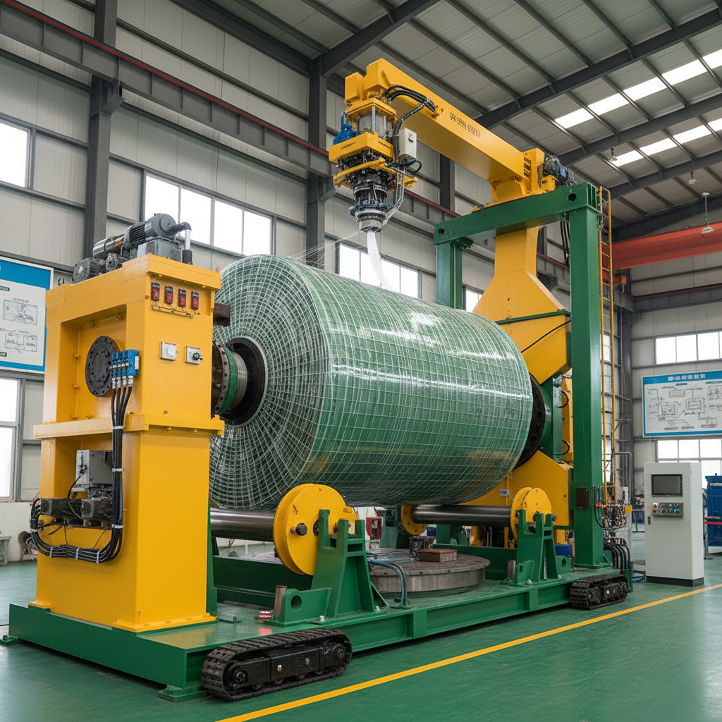 High Performance FRP Tank Filament Winding Machine Guide