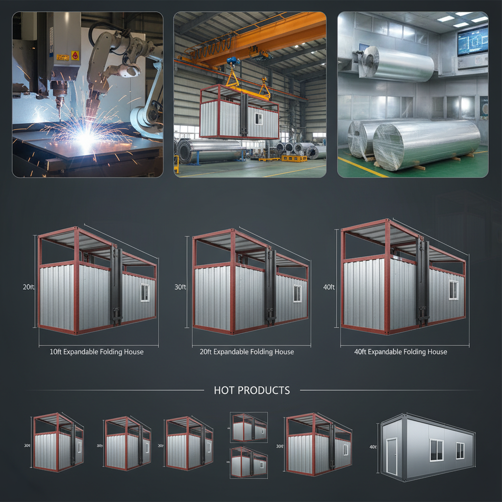 Innovative Portable Folding Houses for Rapid Deployment Housing