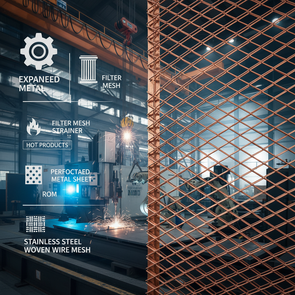 Industrial Applications and Benefits of expanded copper mesh