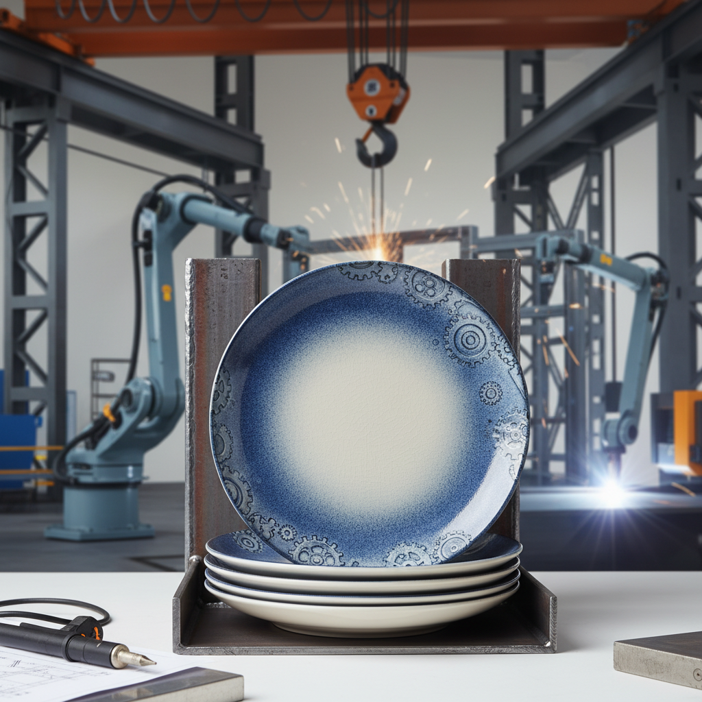 High Quality Durable Ceramic Eating Plates for Modern Dining