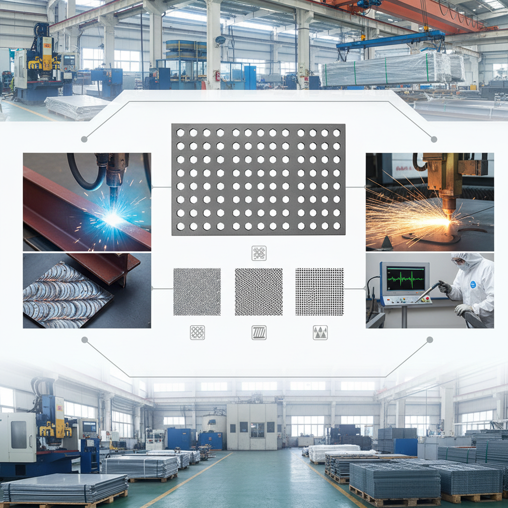Industrial Applications and Benefits of hole punched metal sheet