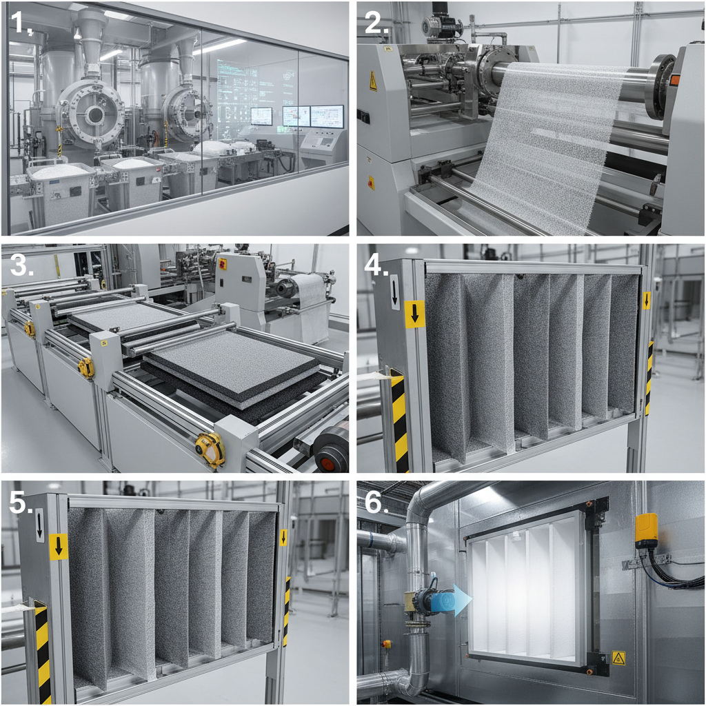 High Efficiency Industrial Media Air Cleaner Filter Guide