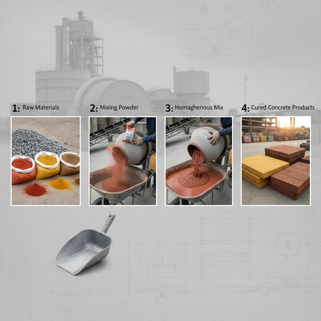 High Performance Oxide Powder Color for Concrete Guide