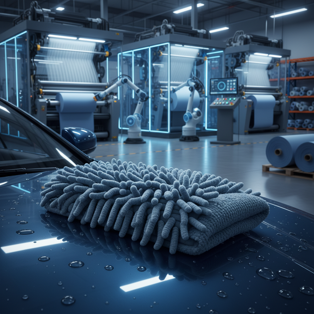 car cleaning mitt