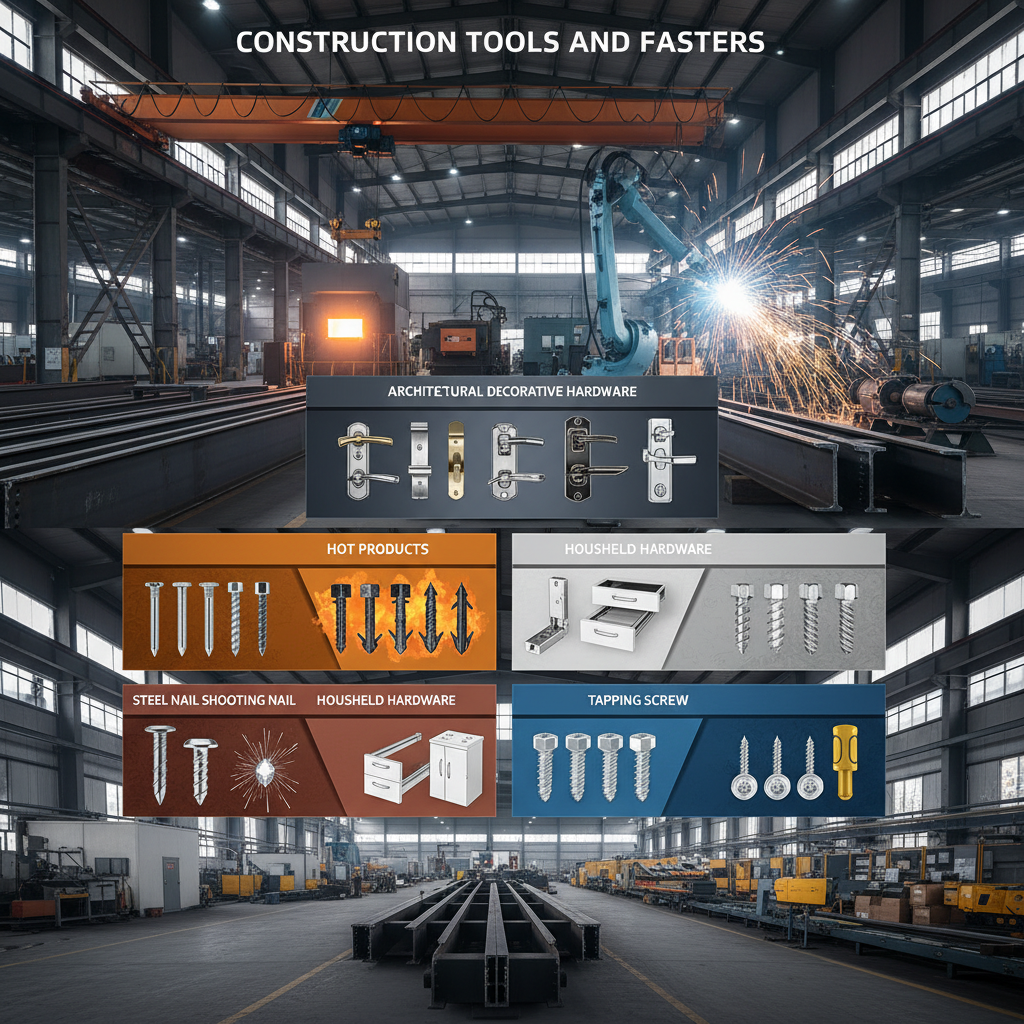construction tools and fasteners
