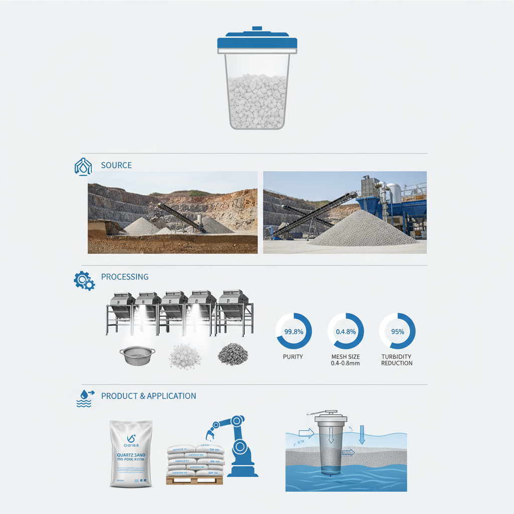 quartz sand for pool filter