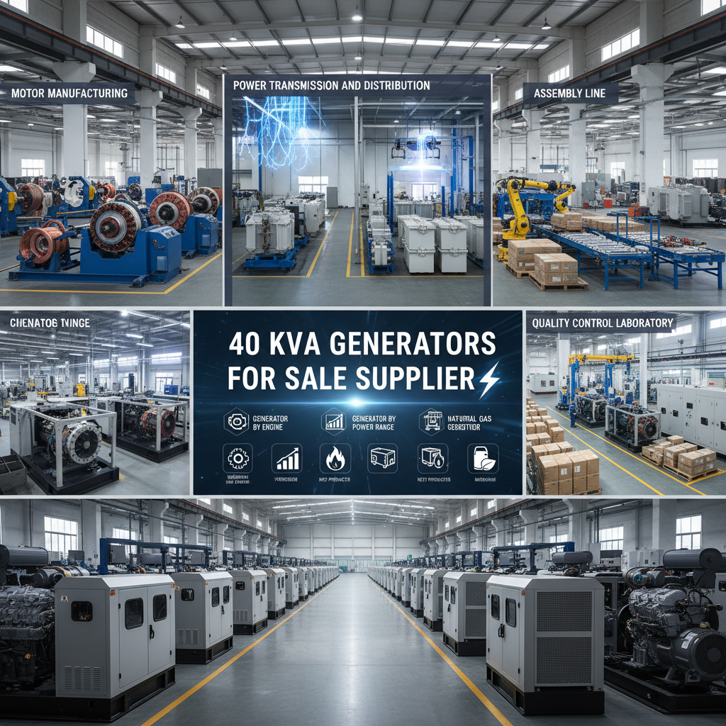 40 kva generators for sale Supplier