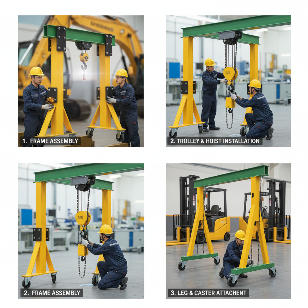 Precision Engineered Lightweight Gantry Cranes